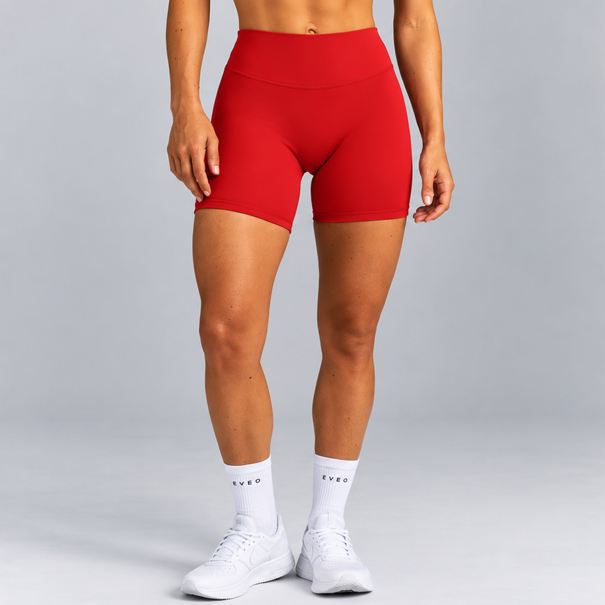 MotionSculpt™ High-Rise Shorts 6" Red