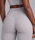 High-Waisted Flare Pants - Gray