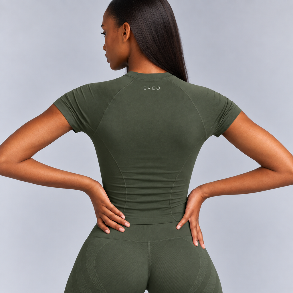 SecondSkin™ Seamless Top - Oil Blue
