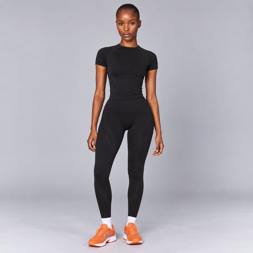 SecondSkin™ Seamless Top - Oil Blue
